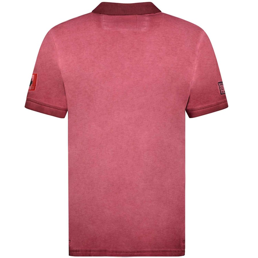 Man Canadian Peak Polo | Keoneak Burgundy Rm Men 235