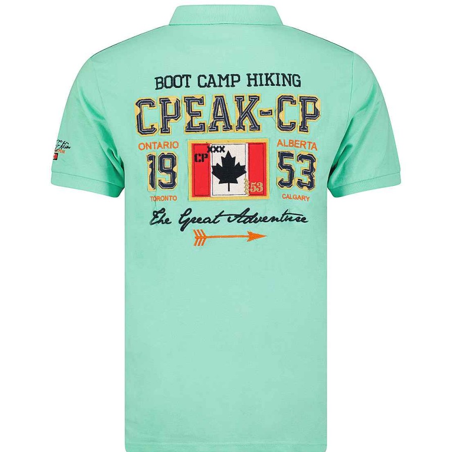 Man Canadian Peak Polo | Kapriceak Mint Rm Men 423