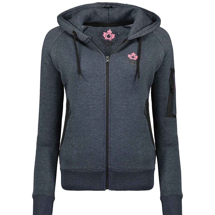 Women Canadian Peak Sweat | Fabiola Navy Lady Bs4 Cp 100