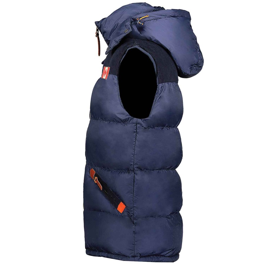 Man Canadian Peak Vest | Velianeak Navy Rm Men 056