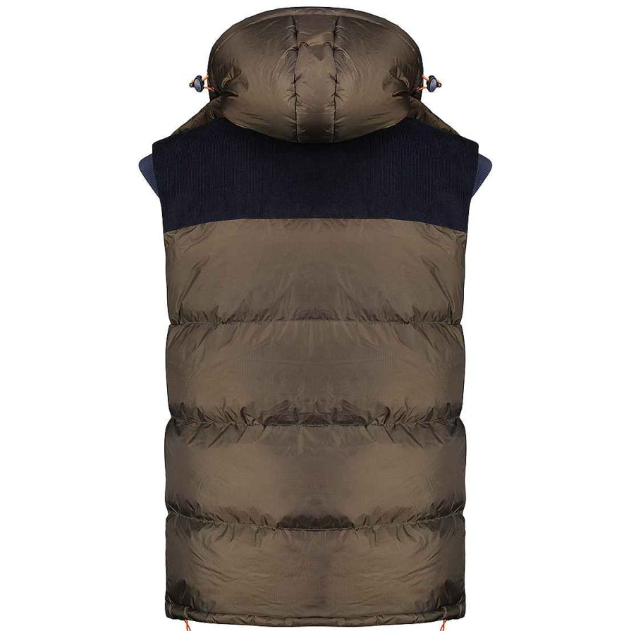 Man Canadian Peak Vest | Velianeak Khaki Rm Men 056