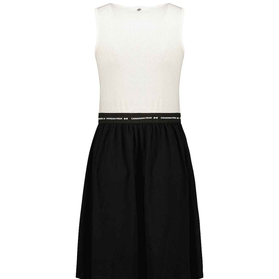 Women Canadian Peak Dress | Jodieak White-Black Rm Lady 254