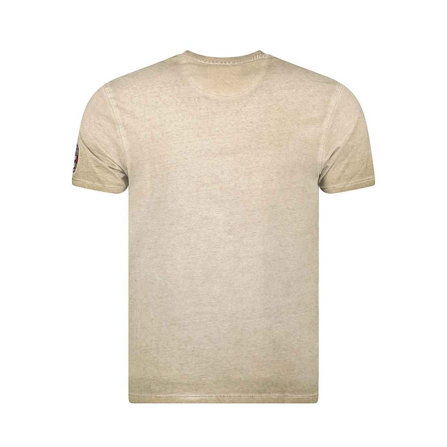 Man Canadian Peak T-Shirt | Japoreak Khaki Rm Men 249