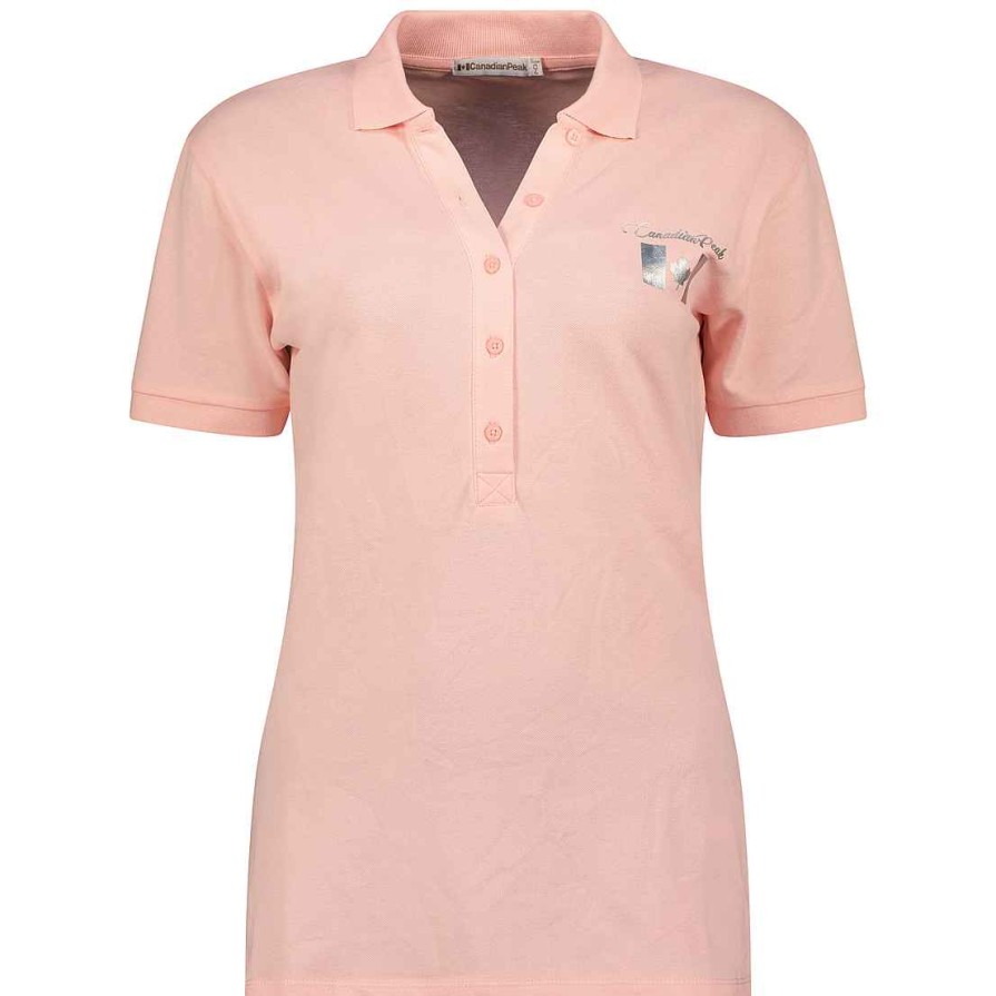 Women Canadian Peak Polo | Koqueleak Light Pink Rm Lady 254