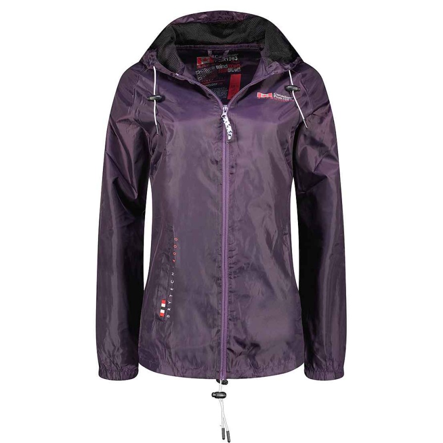 Women Canadian Peak Spring Jacket | Bretoneak Purple Cp Lady 244 Goz