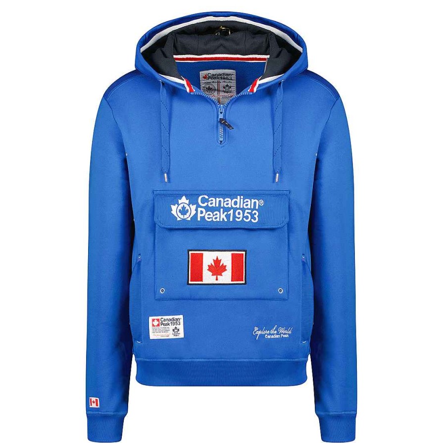 Boy Canadian Peak Sweat | Galapagos Royal Blue Cp Boy 054 Pop