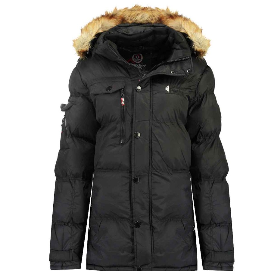 Girl Canadian Peak Parka | Bukka Navy Girl 001