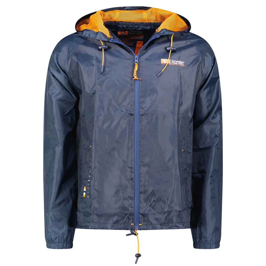 Man Canadian Peak Spring Jacket | Bretoneak Navy Cp Men 244 Goz