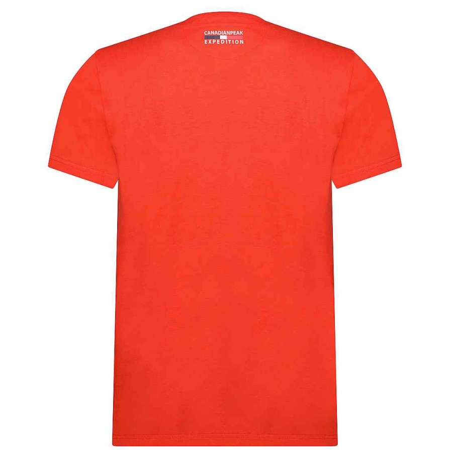 Man Canadian Peak T-Shirt | Jurbeak Red Rm Men 235