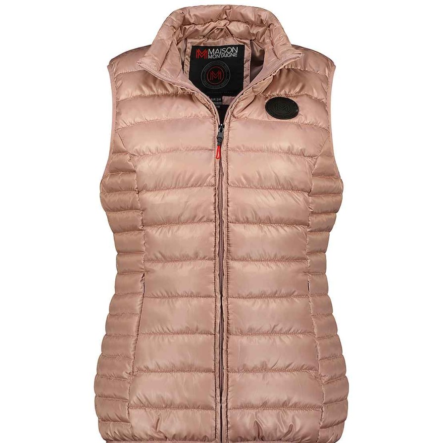 Women Canadian Peak Vest | Annemai Vest Basic Old Pink Mt Lady 096