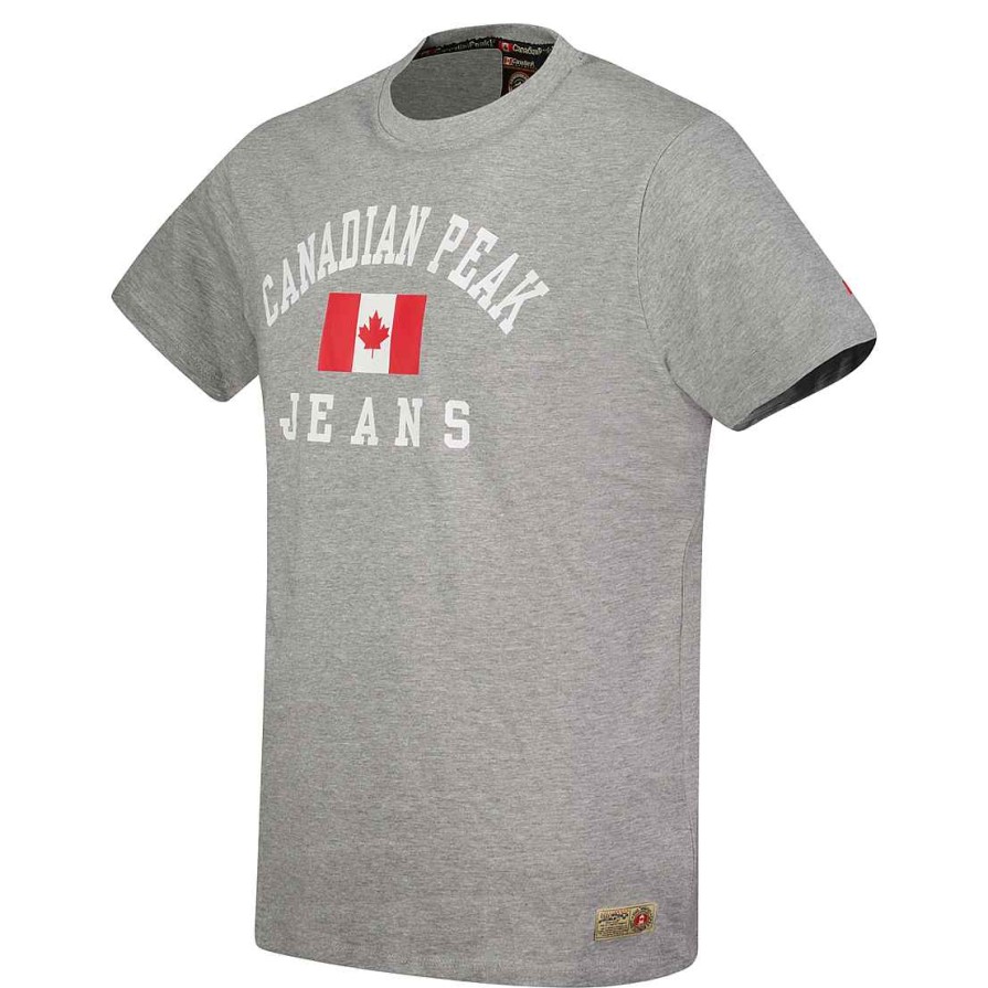 Man Canadian Peak T-Shirt | Jadseneak Bgrey Rm Men 249