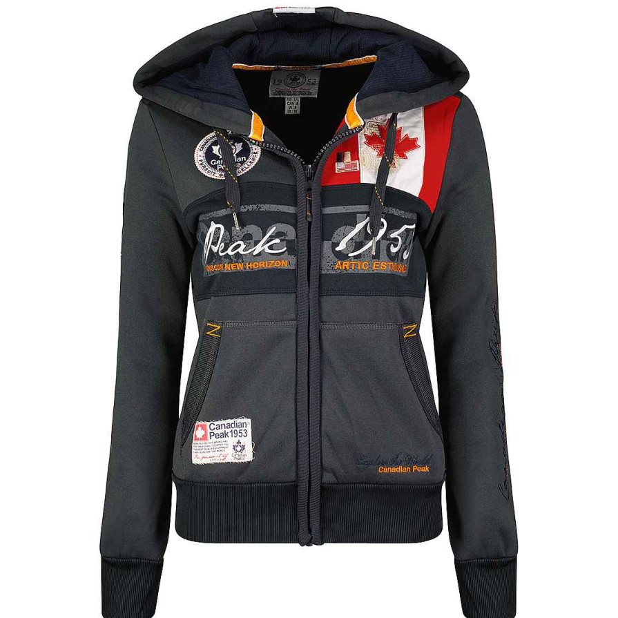 Women Canadian Peak Sweat | Face Dgrey Cp Rm Lady 007