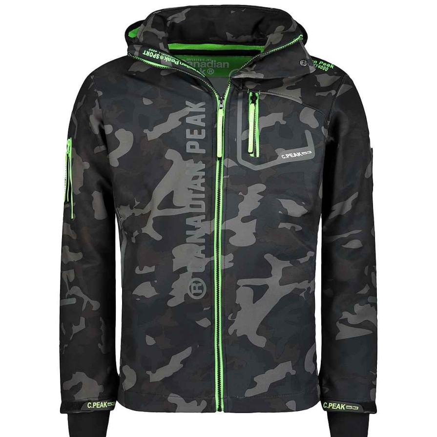 Man Canadian Peak Soft Shell | Tamal Camo Men Cp 007