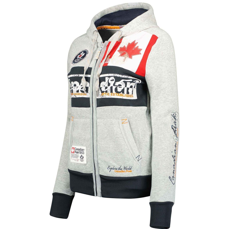 Women Canadian Peak Sweat | Face Bgrey Cp Rm Lady 007 Bs