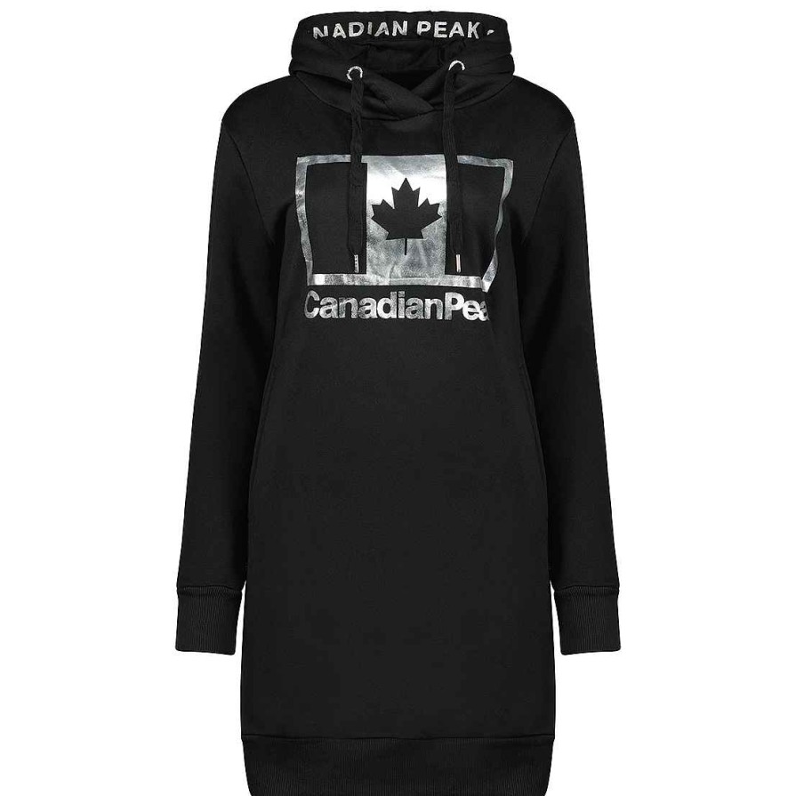 Women Canadian Peak Sweat | Fabienneak Black Lady Rm Bs 007