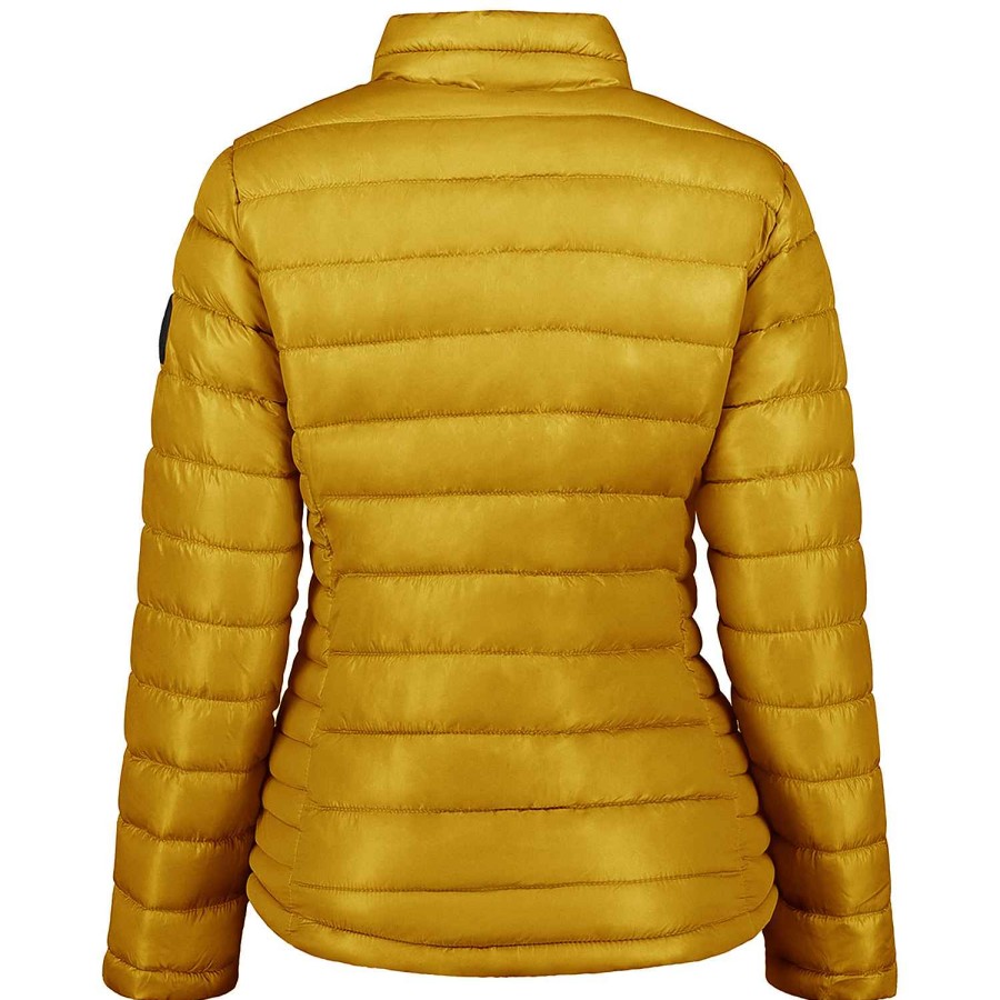 Women Canadian Peak Jacket | Annemai Basic Ocher Mt Lady 096