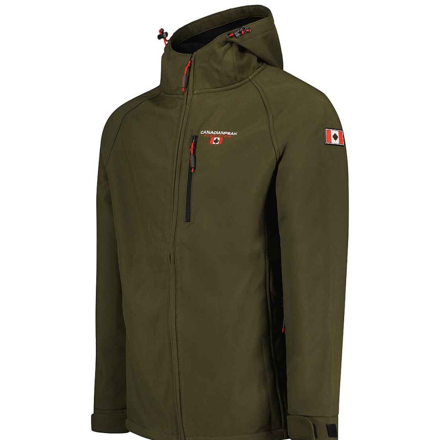 Man Canadian Peak Soft Shell | Takiteak Khaki Rm Men 250