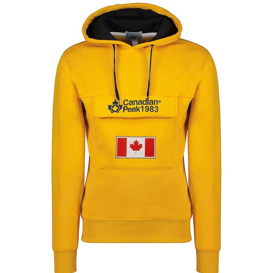 Man Canadian Peak Sweat | Gadreak Yellow-Blue Rm Men 054