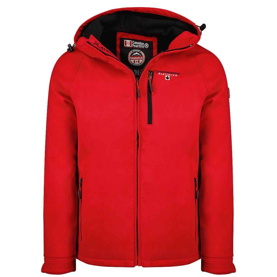 Man Canadian Peak Soft Shell | Takiteak Red Rm Men 250