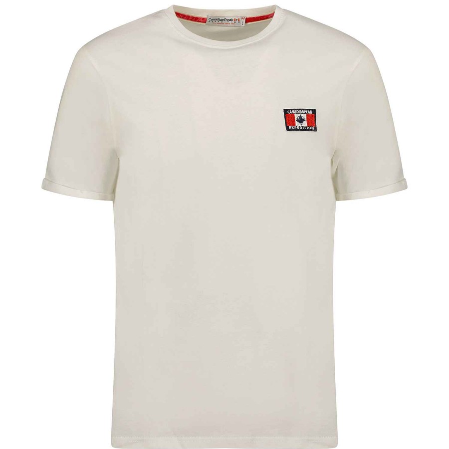 Man Canadian Peak T-Shirt | Jaltimoreak White Rm Men 254