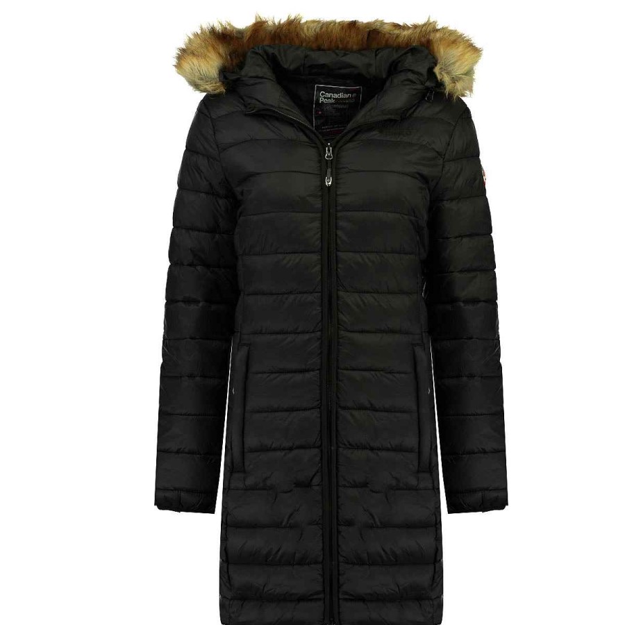 Women Canadian Peak Jacket | Anguila Lady Long 001 Fur + Bs2