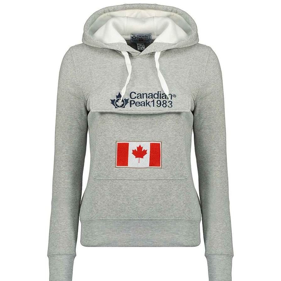 Man Canadian Peak Sweat | Gadreak Bgrey-White Rm Men 054