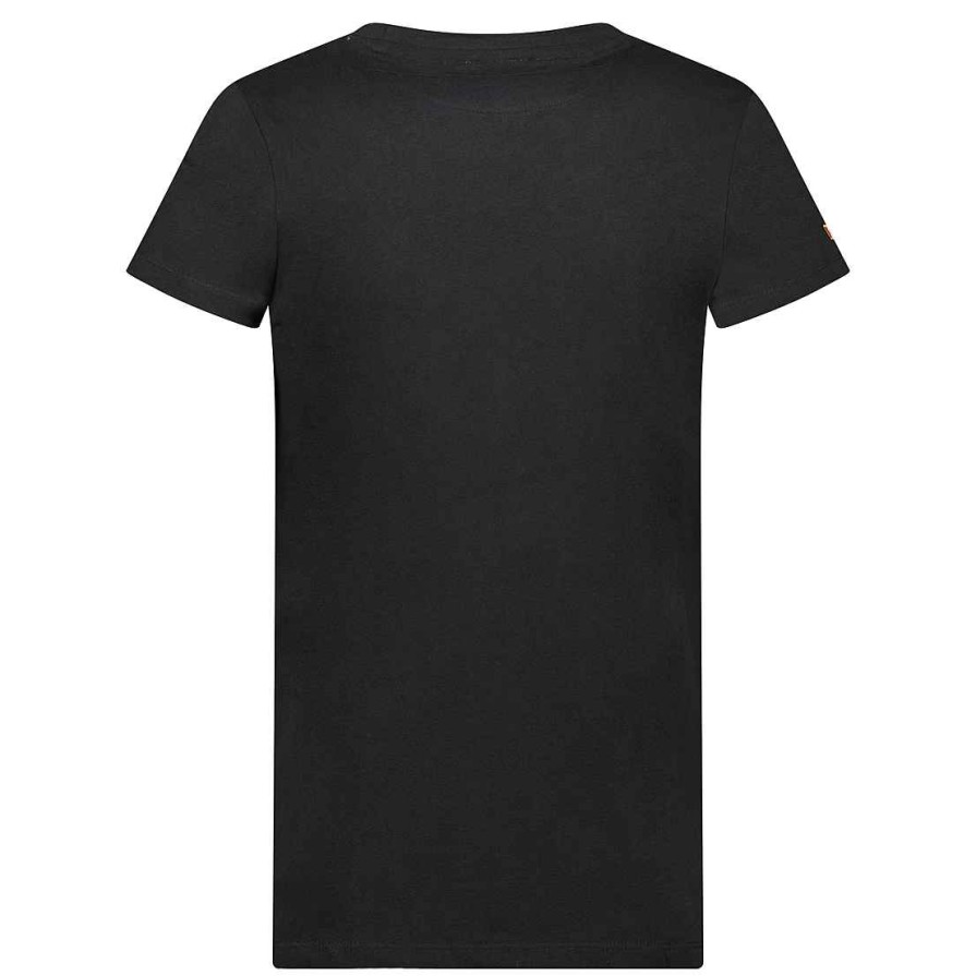 Man Canadian Peak T-Shirt | Jeganteak Black Rm Men 249