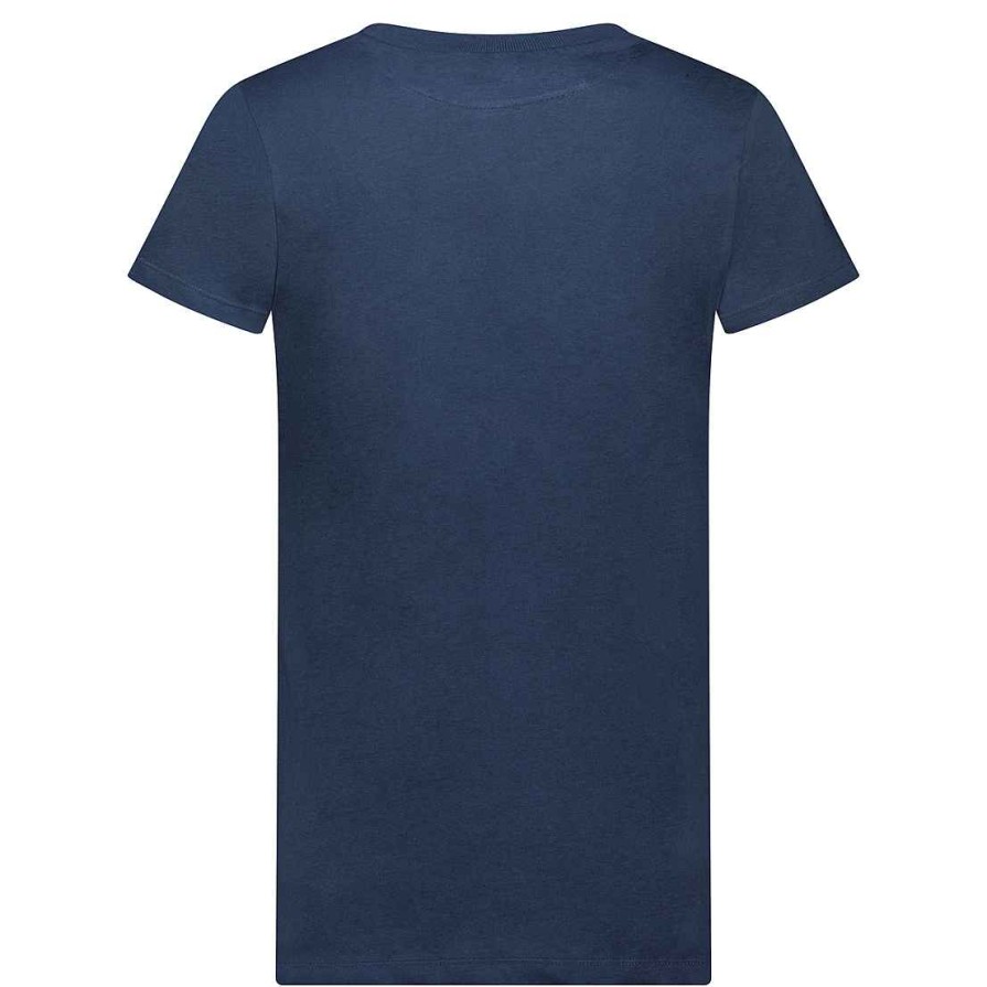 Man Canadian Peak T-Shirt | Jeganteak Navy Rm Men 249