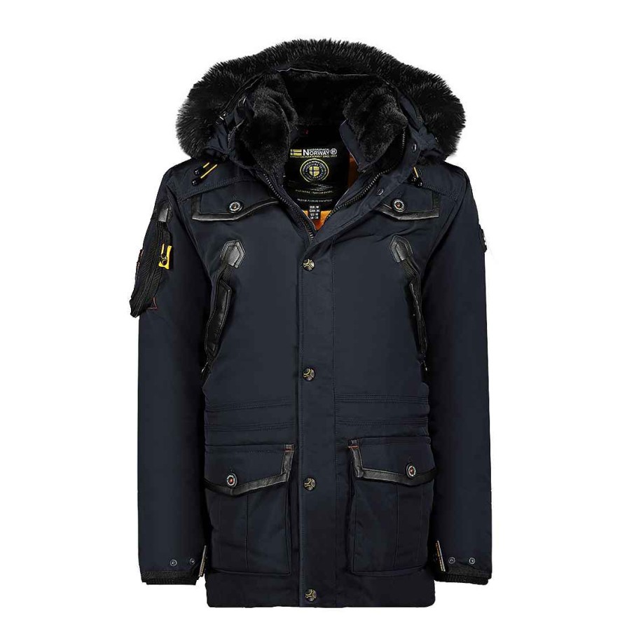 Man Canadian Peak Parka | Acrobat Navy Db Men 077 Hh - Size S