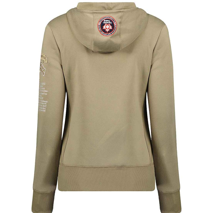 Women Canadian Peak Sweat | Gyrelle Beige Cp Rm Lady 054