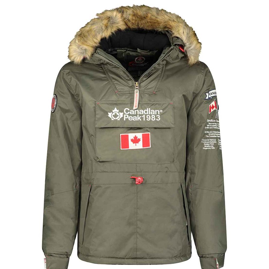 Man Canadian Peak Parka | Banotiko Men Ass B Cp 001