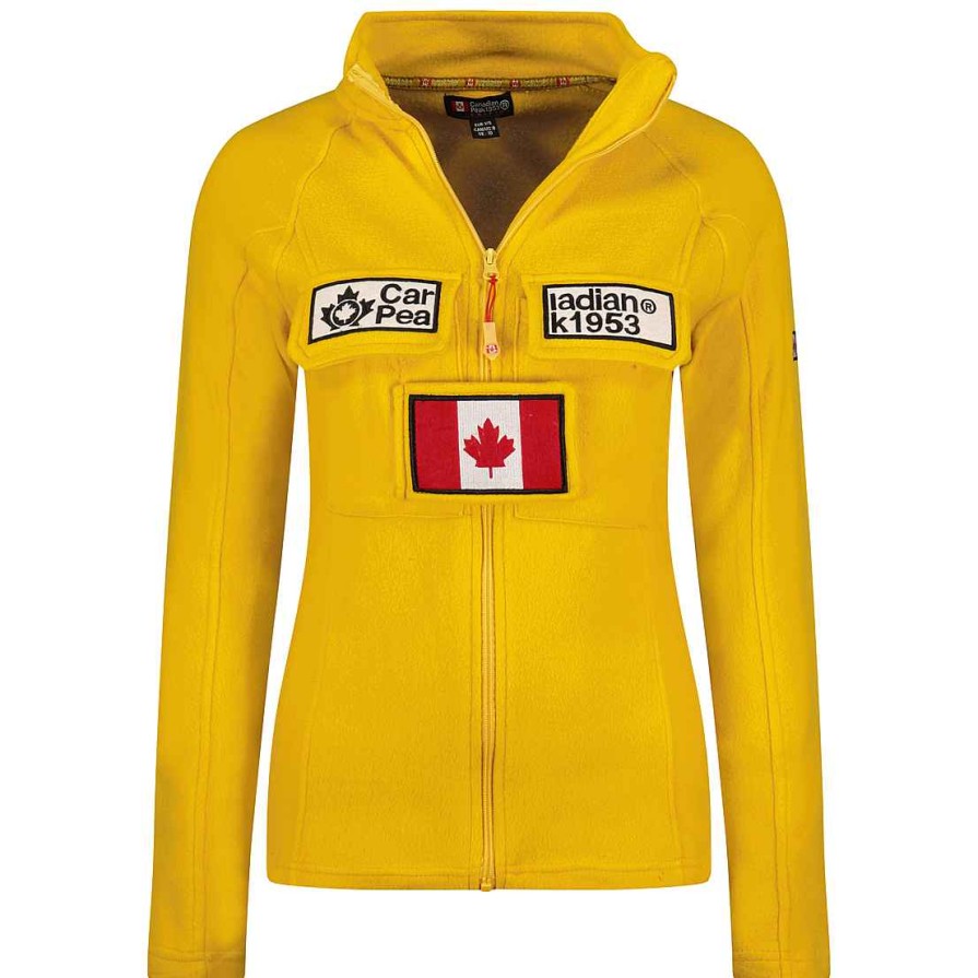 Women Canadian Peak Polar | Tantouneak Fz Mustard Rm Lady 235