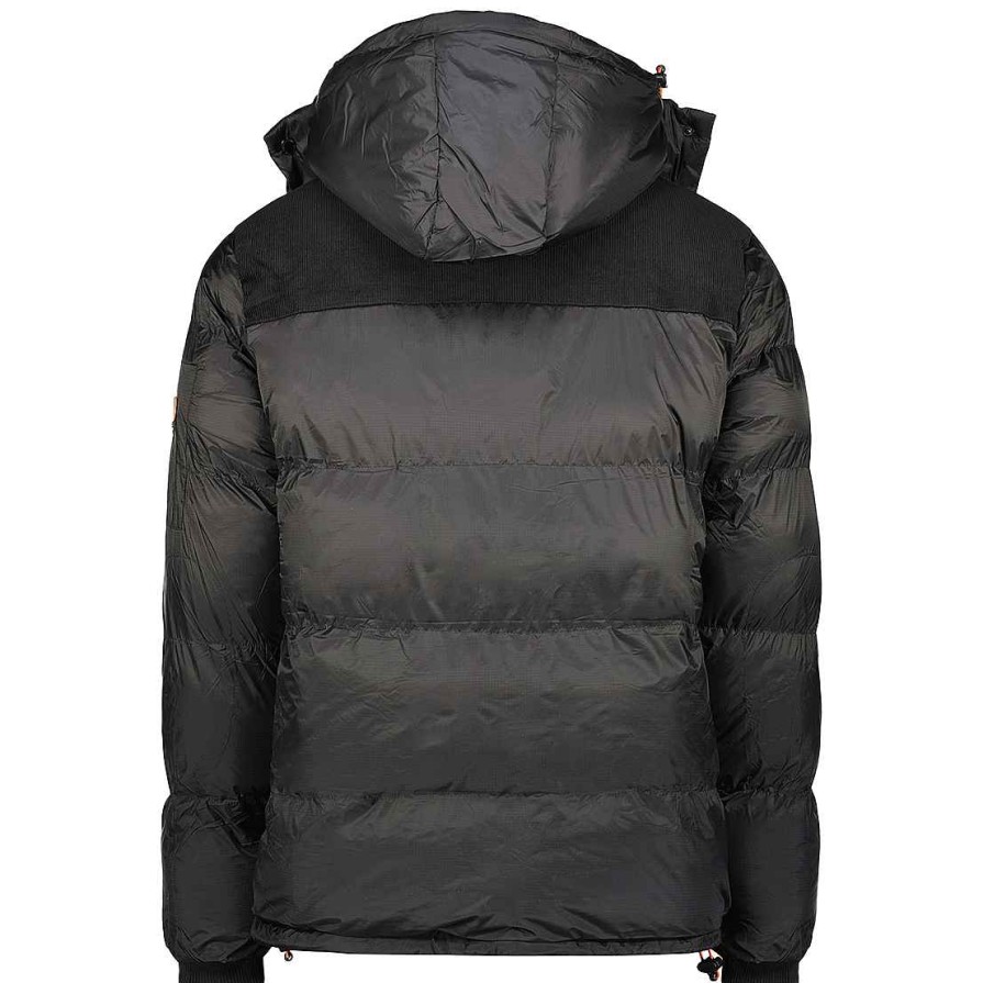 Man Canadian Peak Jacket | Celieak Cp Black Men 056