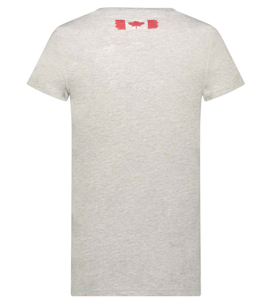 Man Canadian Peak T-Shirt | Jetchupeak Bgrey Rm Men 235