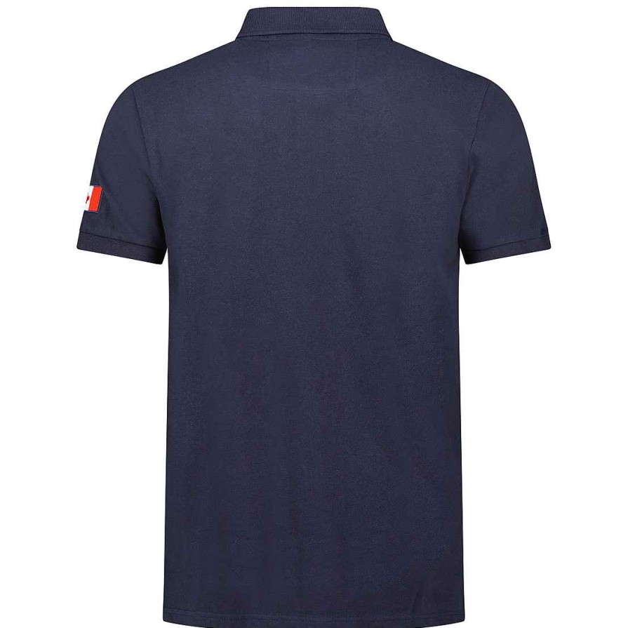 Man Canadian Peak Polo | Klubeak Navy Rm Men 419