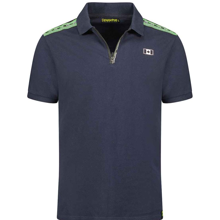 Man Canadian Peak Polo | Kariuseak Navy Rm Men 254