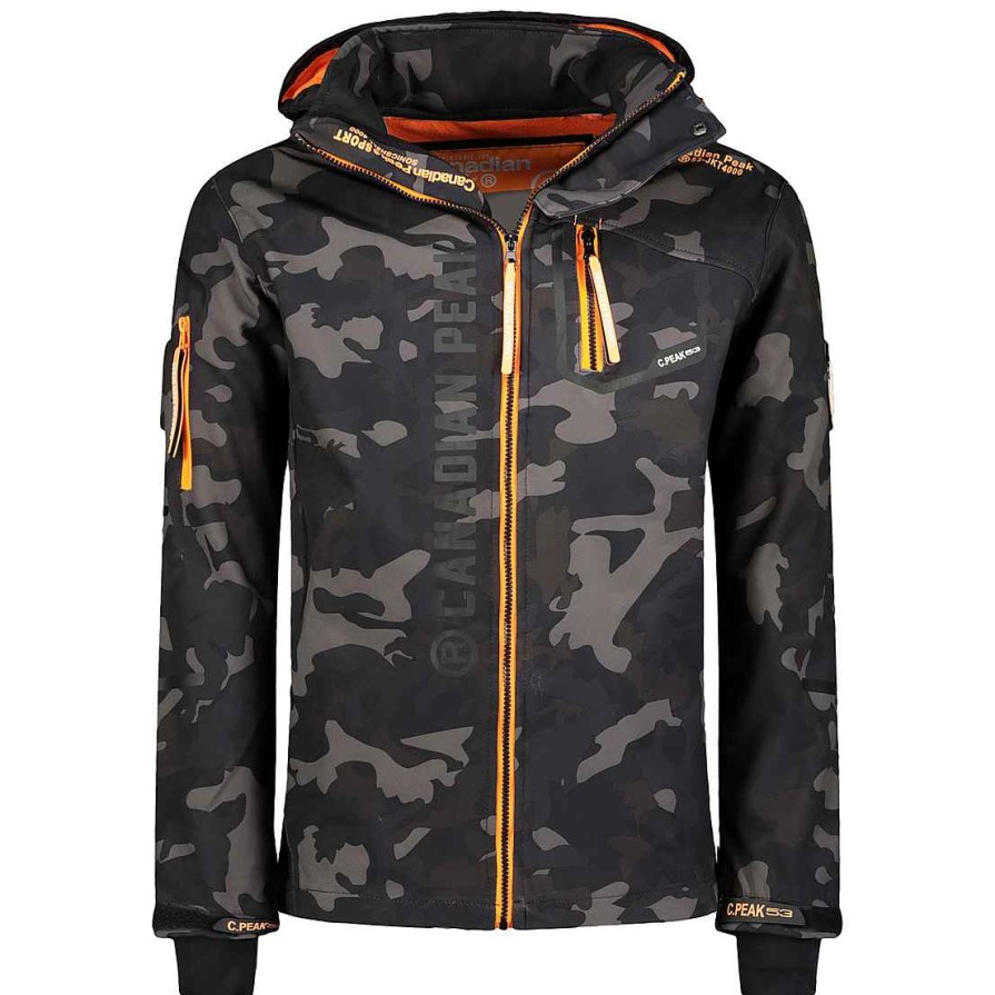 Man Canadian Peak Soft Shell | Tamal Camo Men Cp 007