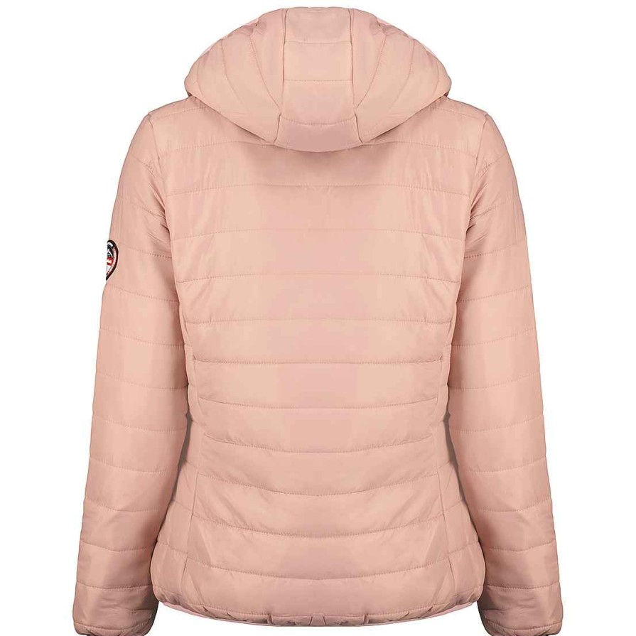 Women Canadian Peak Jacket | Atikeak Hood Old Pink Rm Cp Lady 233