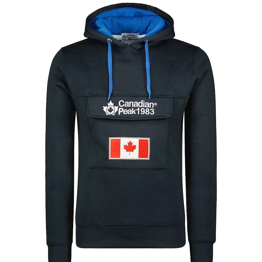 Man Canadian Peak Sweat | Gadreak Navy-Blue Rm Men 054