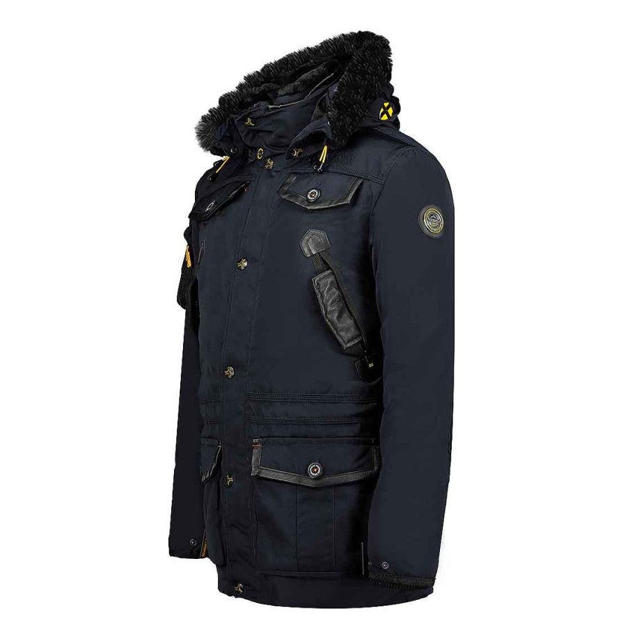 Man Canadian Peak Parka | Acrobat Navy Db Men 077 Hh - Size M