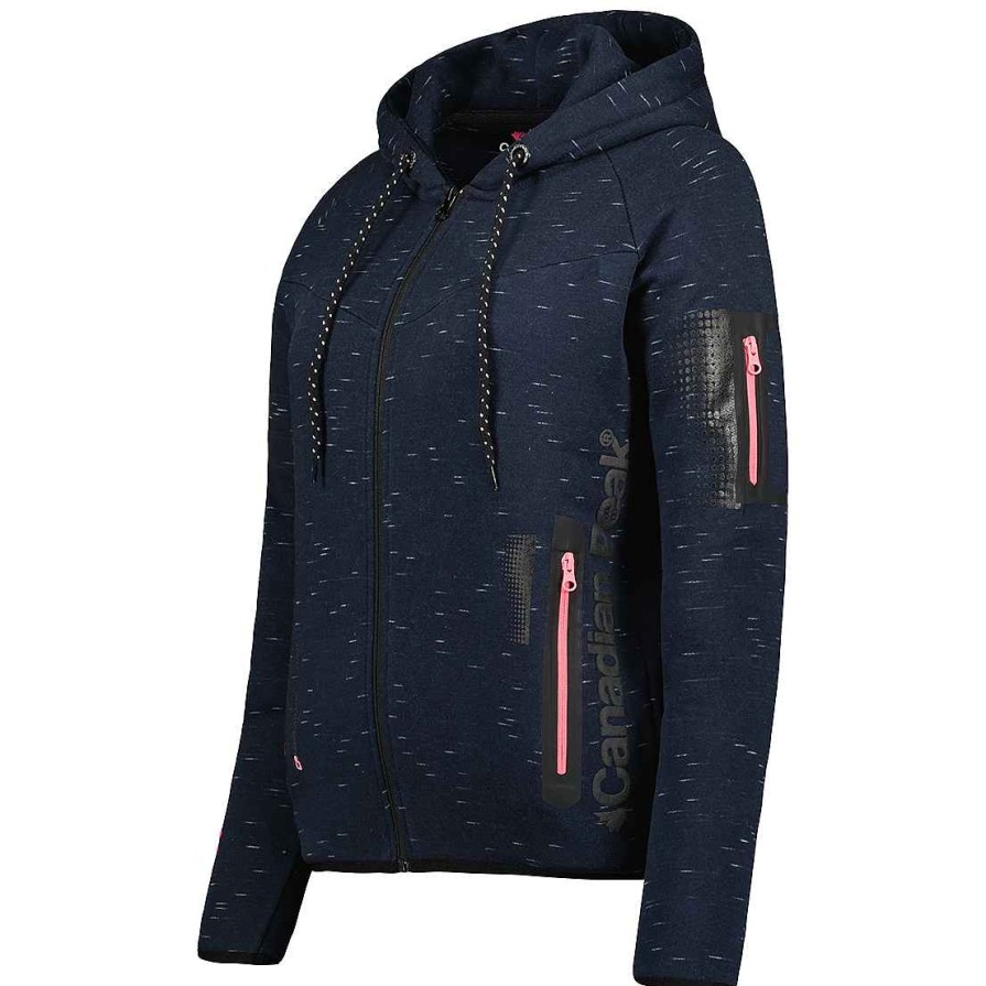 Women Canadian Peak Sweat | Fanatic Navy Lady Bs2 Cp 100