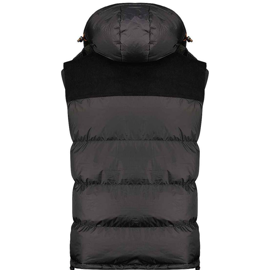 Man Canadian Peak Vest | Velianeak Black Rm Men 056