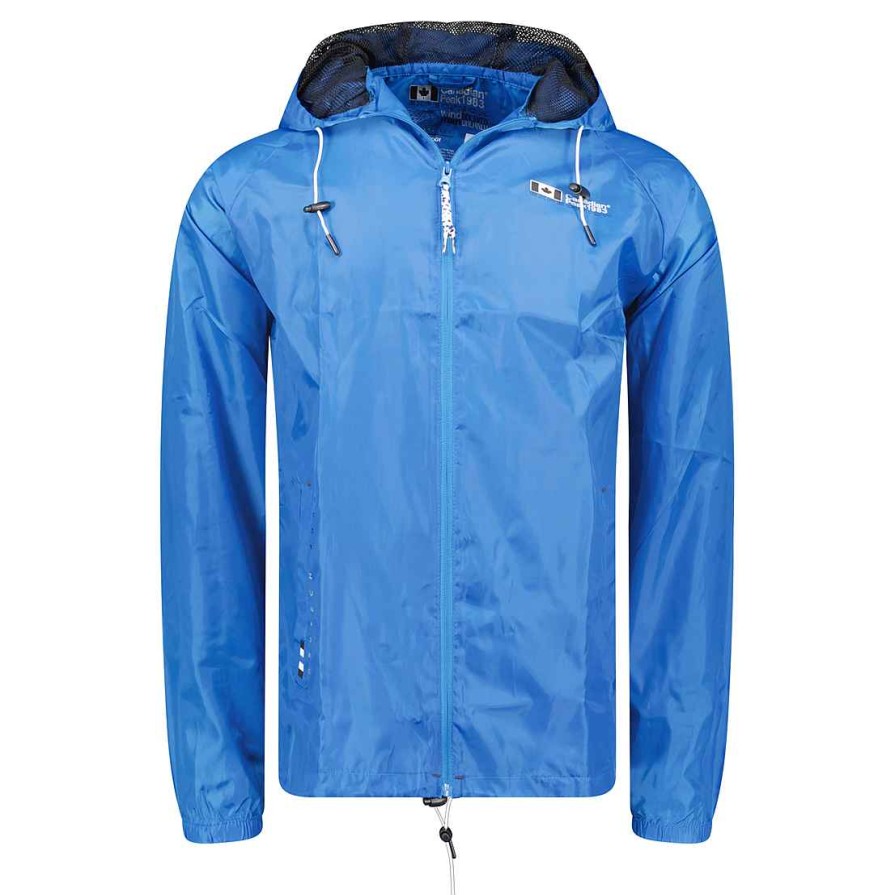 Man Canadian Peak Spring Jacket | Bretoneak Royal Blue Cp Men 244 Goz