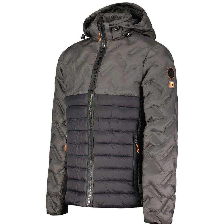 Man Canadian Peak Jacket | Burateak Dgrey Rm Bs2 Men 001