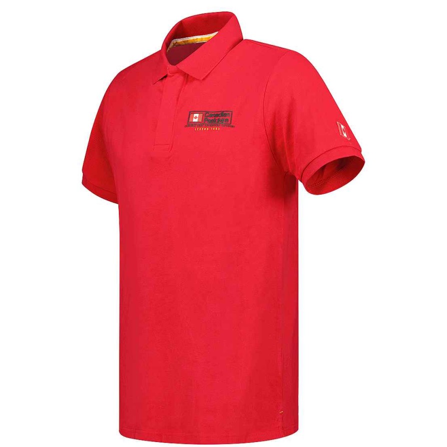 Man Canadian Peak Polo | Koffroyeak Red Rm Men 419