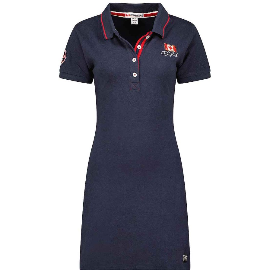 Women Canadian Peak Dress | Katcheak Rm Navy Lady 419