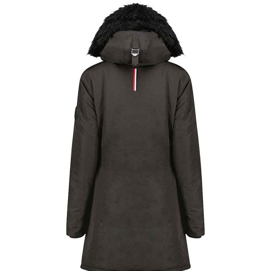 Women Canadian Peak Parka | Cormai Lady Black Rm 054