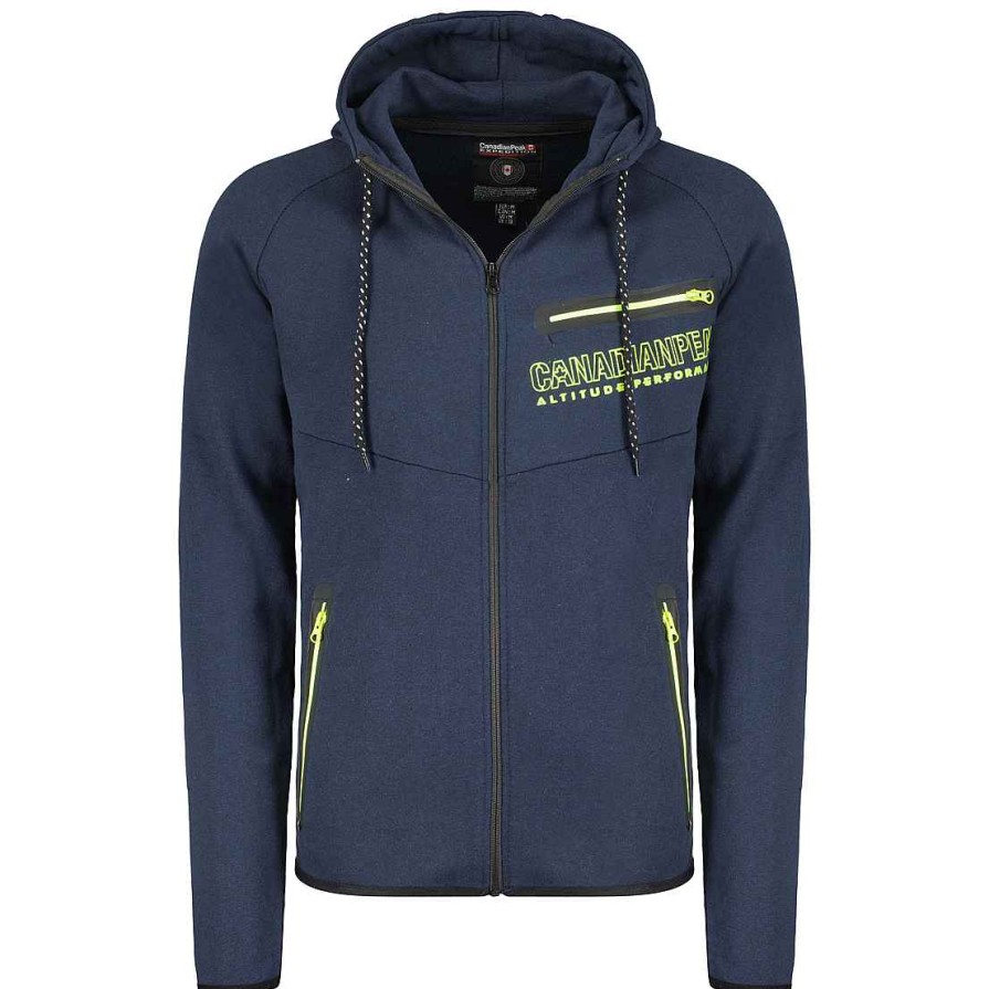 Man Canadian Peak Sweat | Golteak Navy Rm Men 100