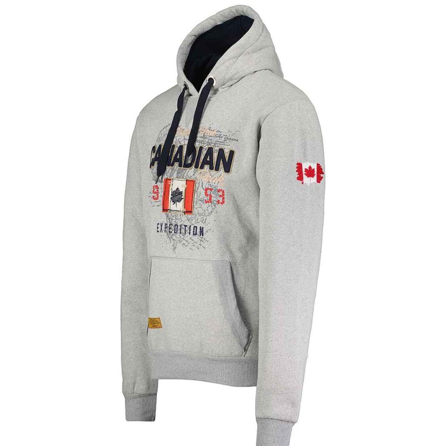 Man Canadian Peak Sweat | Guitreak Bgrey Rm Men 100