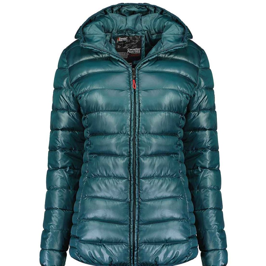 Girl Canadian Peak Jacket | Colombiana Hood D-Green Girl 096